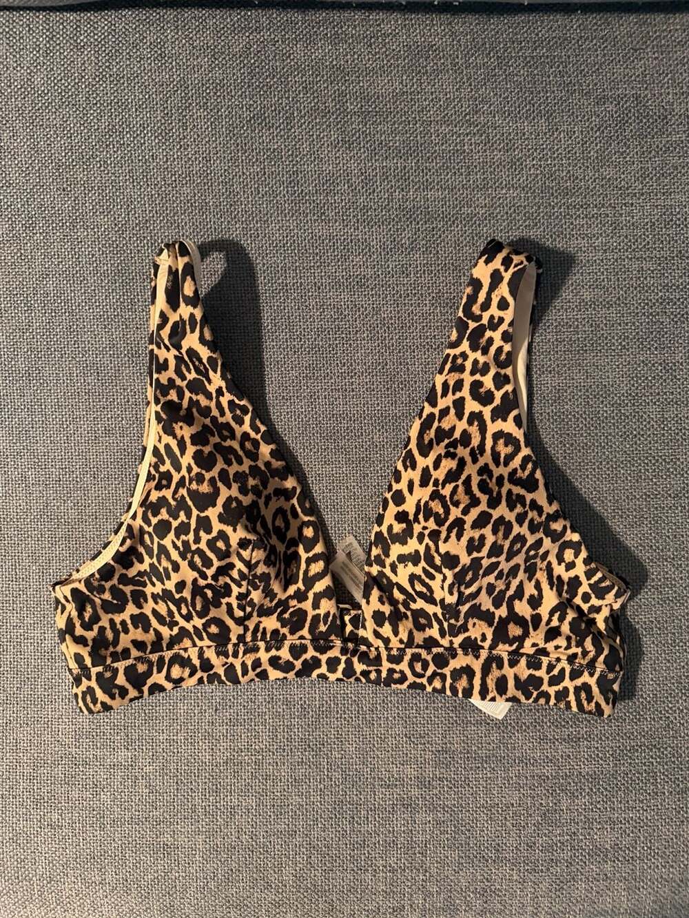 Victoria's Secret Leopard Print Bikini Top